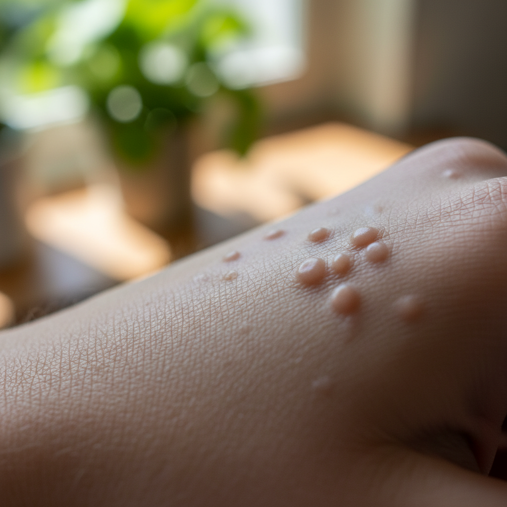 🔍 편평사마귀, 도대체 왜 생기는 걸까요?