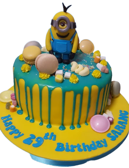Minions Birthday Cake CB-NC107