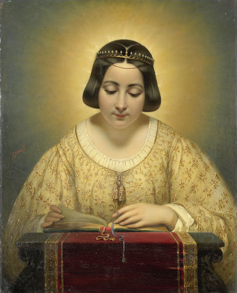 Countess de Pagès née de Cornellan as St Catherine 1820   1850