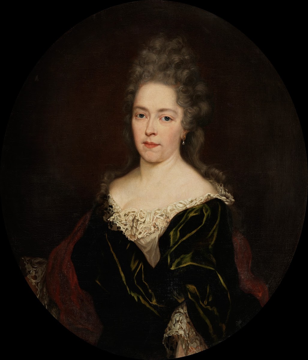 Portret van Anna Maria de Neuf between 1680 and 1699