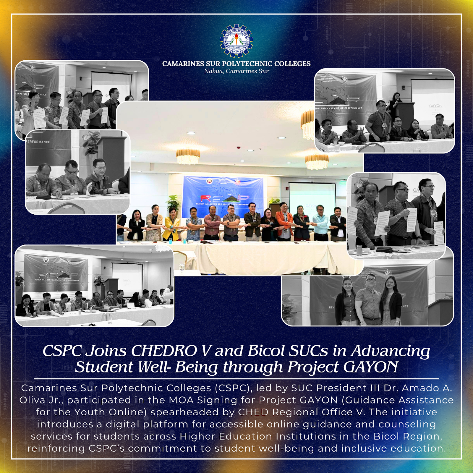 𝗖𝗦𝗣𝗖 𝗦𝘁𝗿𝗲𝗻𝗴𝘁𝗵𝗲𝗻𝘀 𝗜𝗻𝗻𝗼𝘃𝗮𝘁𝗶𝗼𝗻 𝗣𝗮𝗿𝘁𝗻𝗲𝗿𝘀𝗵𝗶𝗽𝘀 𝘁𝗵𝗿𝗼𝘂𝗴𝗵 𝗠𝗢𝗨 𝗦𝗶𝗴𝗻𝗶𝗻𝗴