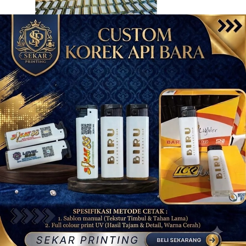 korek Api magnet costum/ korek Api bara/korek sovenir — Sekar Printing
