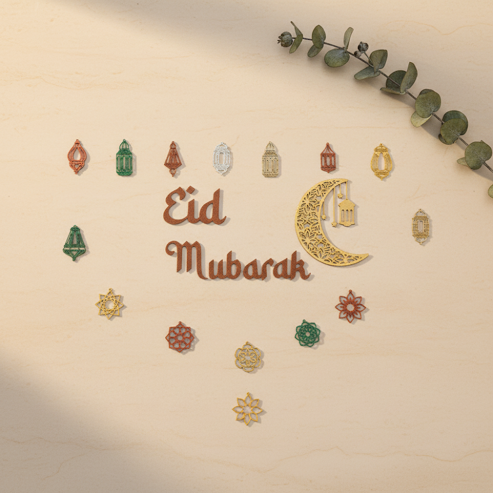 Eid Mubarak Wall Art Design 4