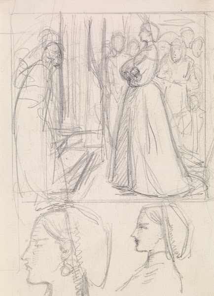 Christina Rossettis Maude Clare  Figure and Head Studies 1859