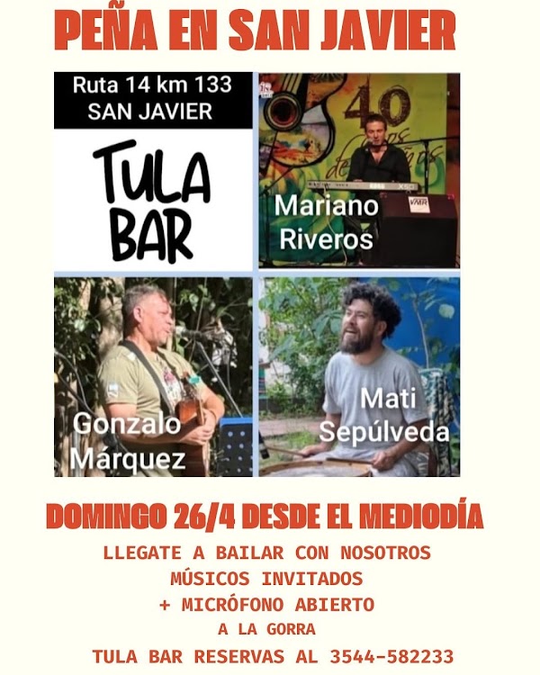 Peña en San Javier