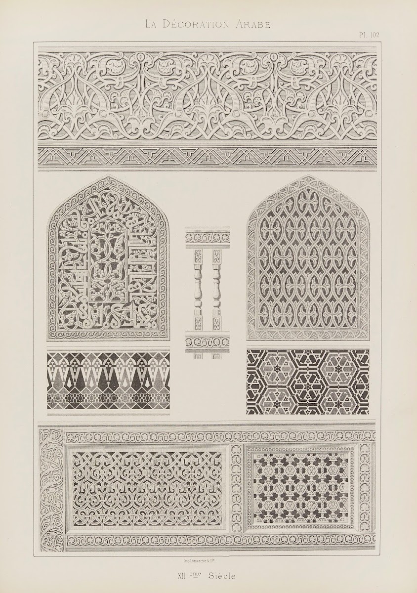 La Décoration arabe Pl89 1860s 1880s