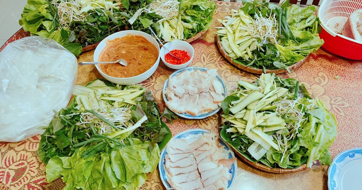 Bánh tráng thịt heo