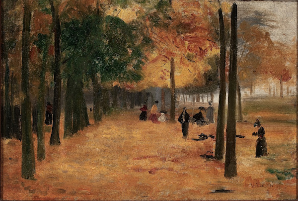Canto de Luxemburgo Outono 1895