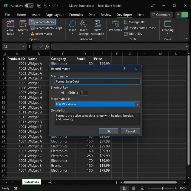VBA Excel Objects