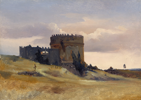 The Tomb of Cecaelia Metella c 1830