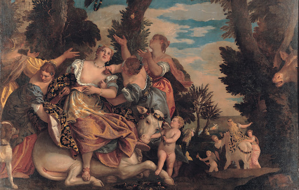 Rape of Europa between 1581 and 1584