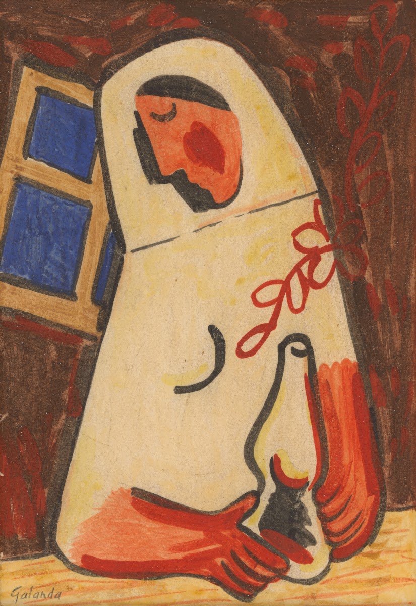 Sitting woman 1938