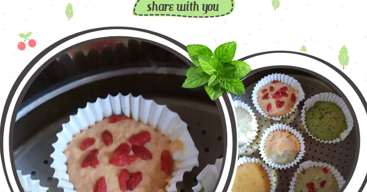 Muffin cà rốt - bé ăn dặm