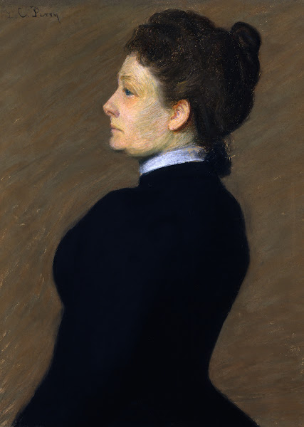 Lady In Black Ca 1905