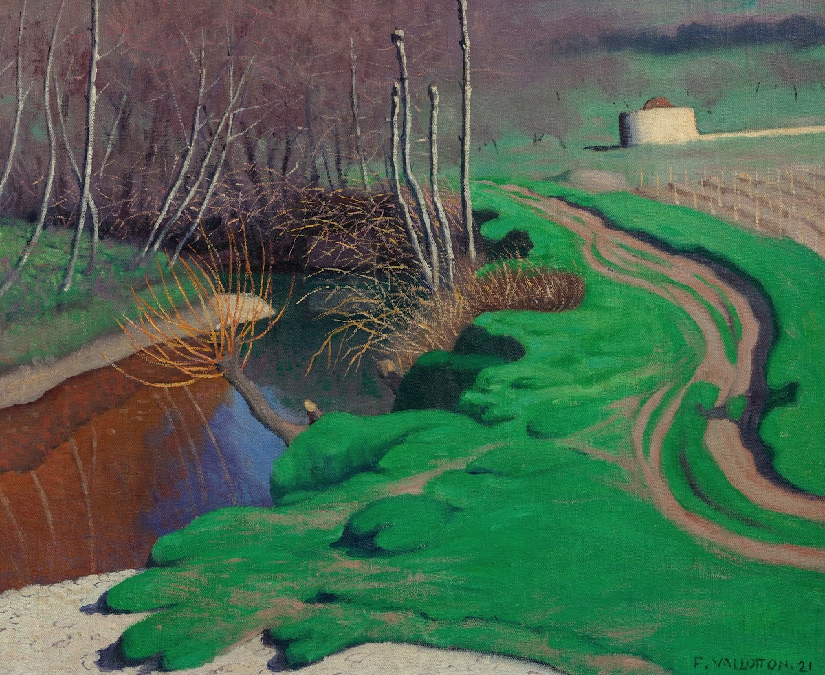 Bords de la Cagne 1921