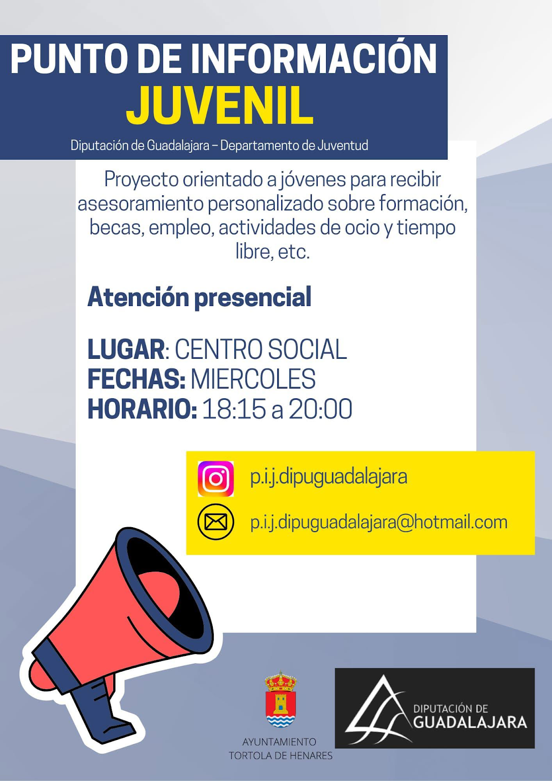 Tórtola de Henares impulsa el Punto de Información Juvenil para fomentar formación, empleo y ocio