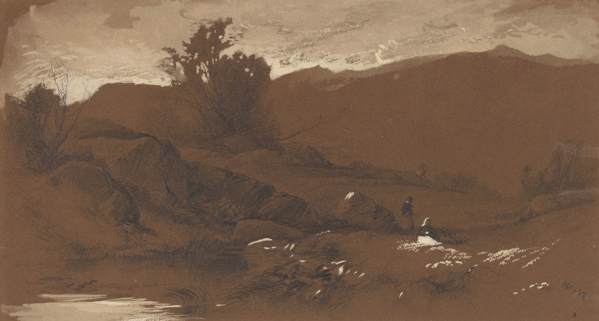 Figures in a Landscape 1860