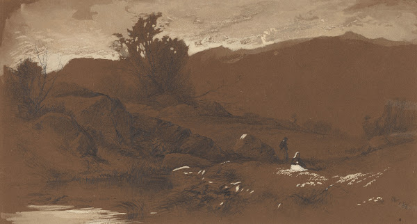 Figures in a Landscape 1860
