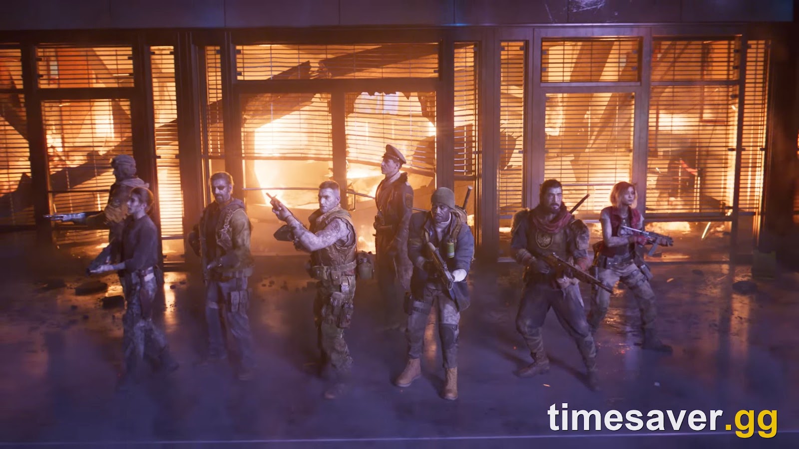 Black Ops 7 operators in multiplayer combat