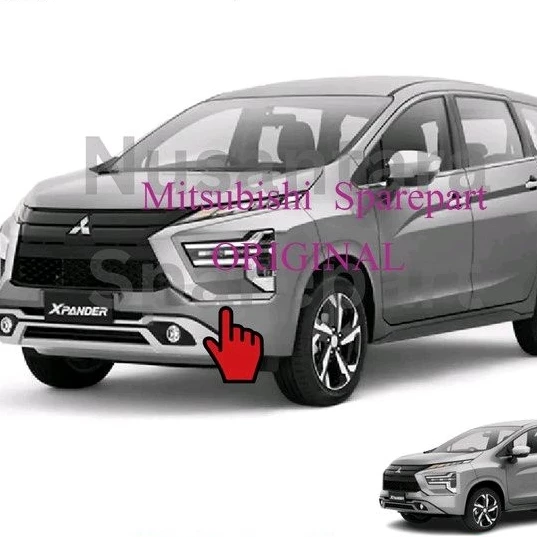 Garnish List Chrome Bumper Depan Bawah New Xpander 2022 Original