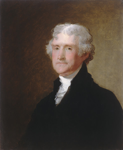 Thomas Jefferson c 1821