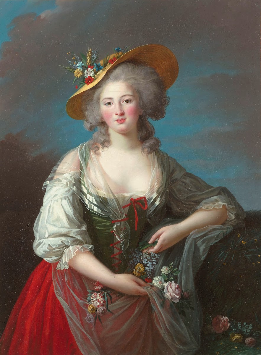 Elisabeth Philippe Marie Hélène de France dite Madame Elisabeth ca 1782