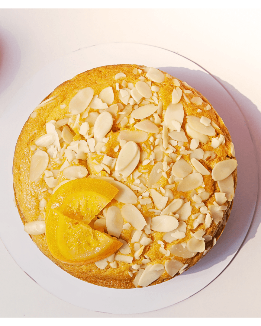 Orange Almond Tea Cake — Sieve Patisserie, handcrafted desserts Mumbai and Goa