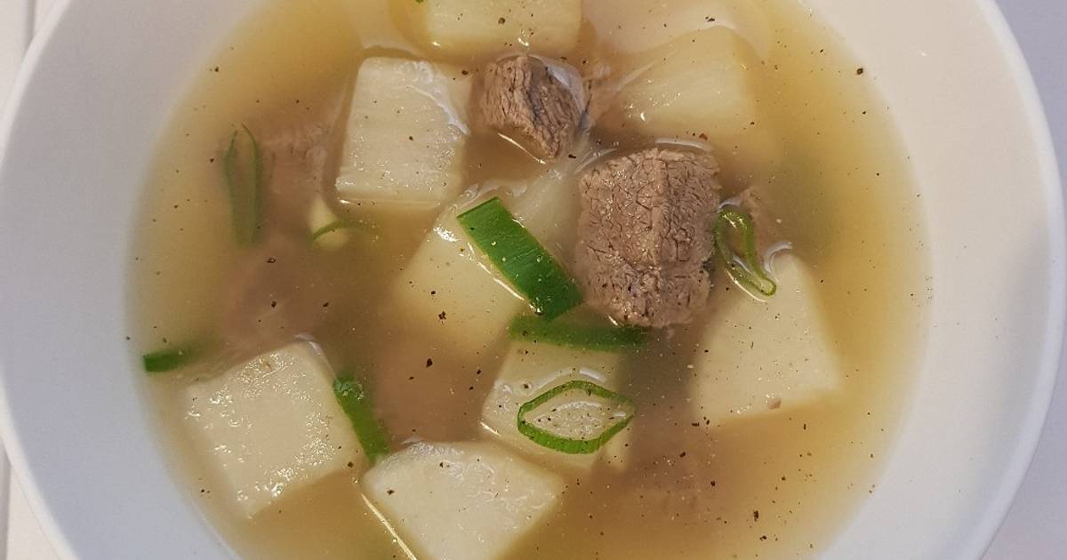 Súp Bò Củ Cải