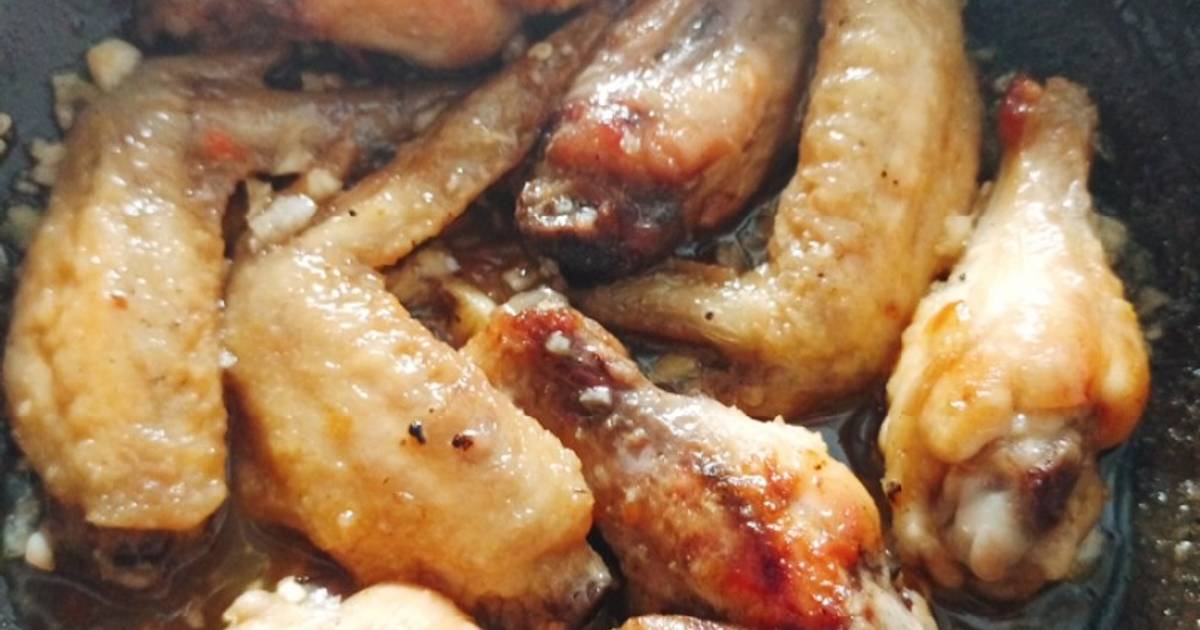 Gà chiên mắm