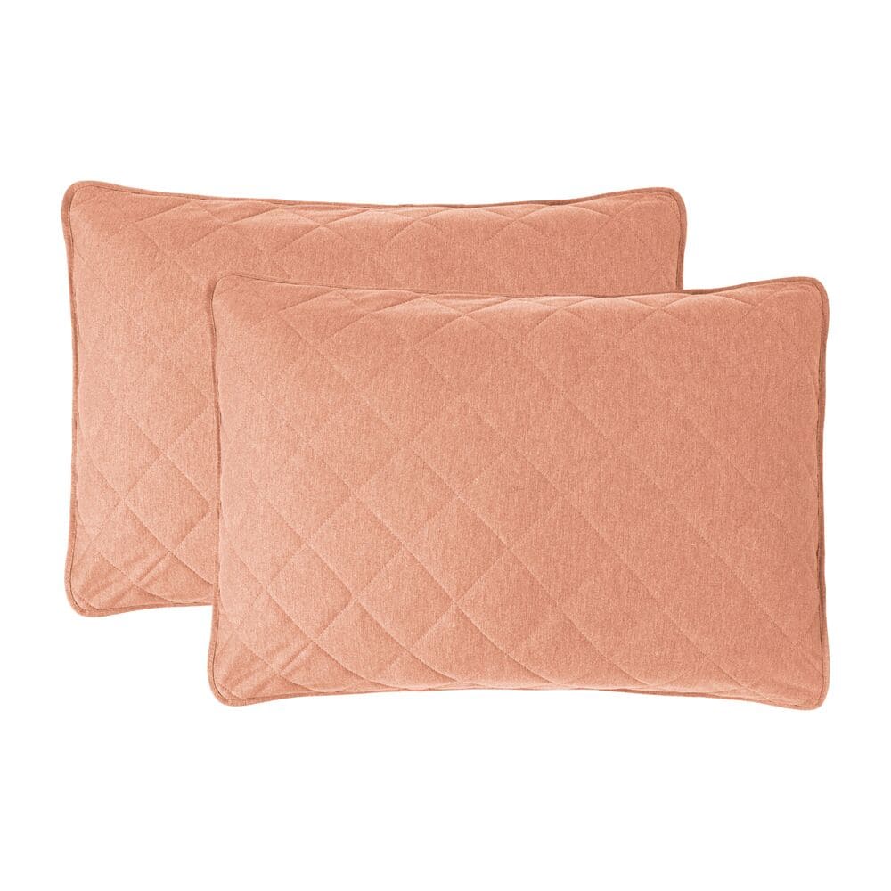 Set de colcha king de poliéster Modern Secrets™ color arcilla, 3 piezas