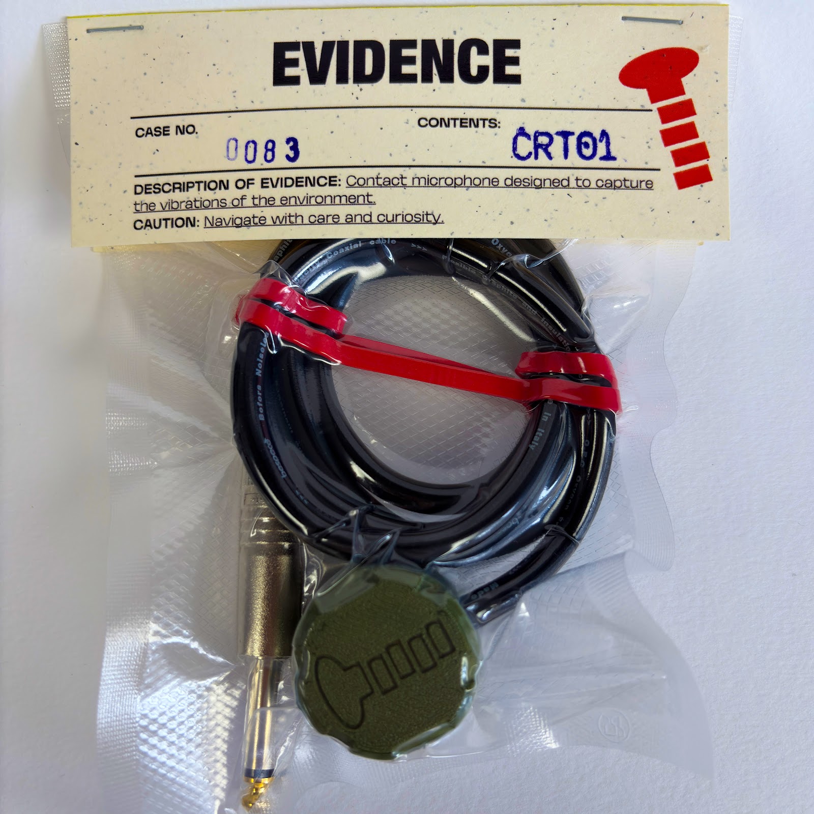 CRT1 entry contact microphone by ATOMAT LAB — detail 3
