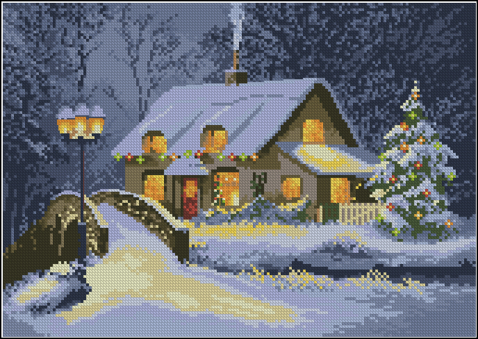 CMP JC1100 Christmas Cottage