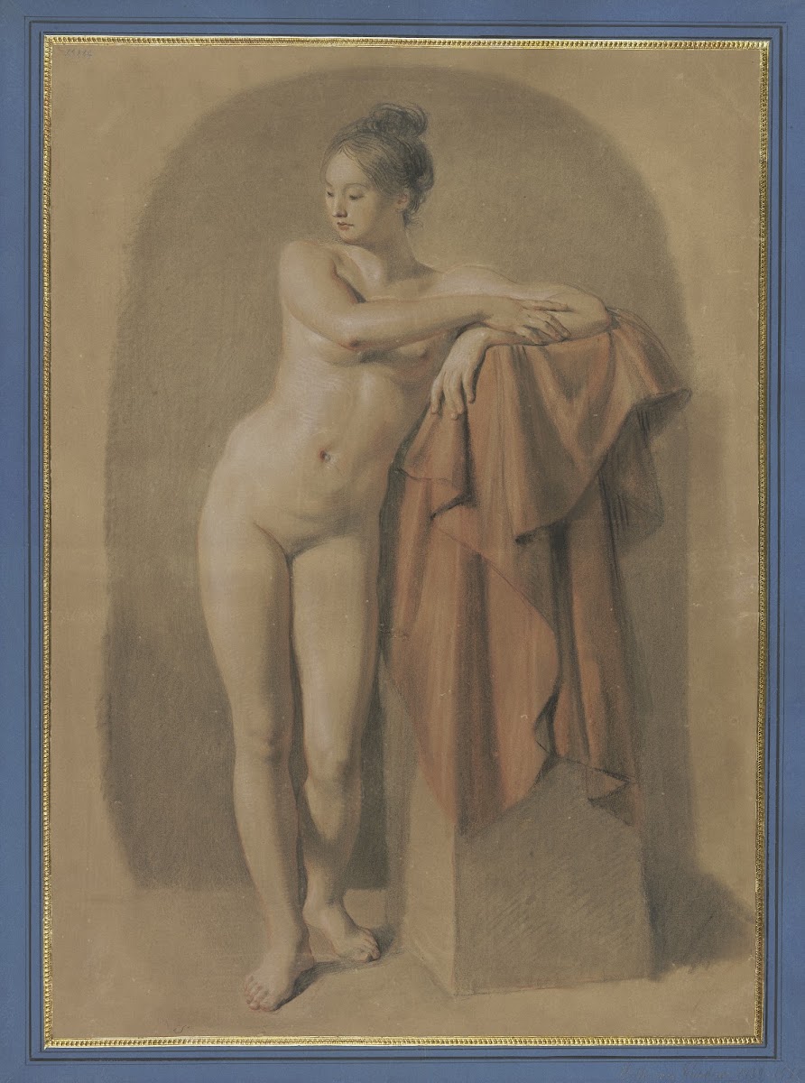 Female nude standing