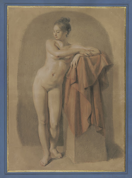 Female nude standing