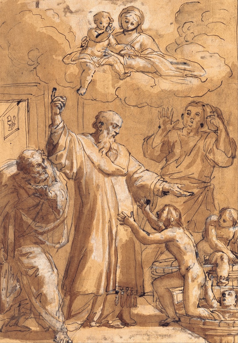 Saint Nicholas of Bari Awakens Three Children 1705