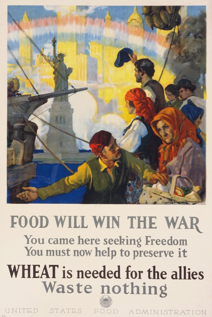 Food Will Win The War 1918