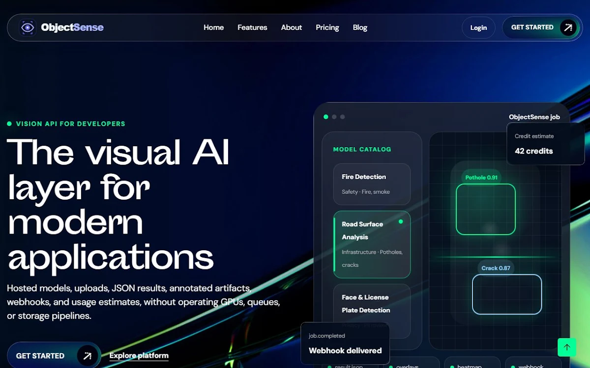 Captura de Modelplace.AI, the AI Model Marketplace