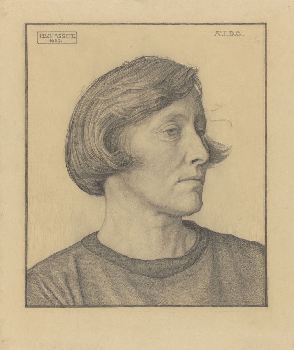 Portrait of Julie de Graag 1922