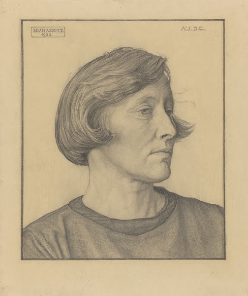 Portrait of Julie de Graag 1922