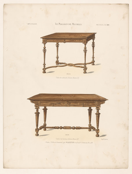 Table de cabinet Genre Henri II 1832   1904