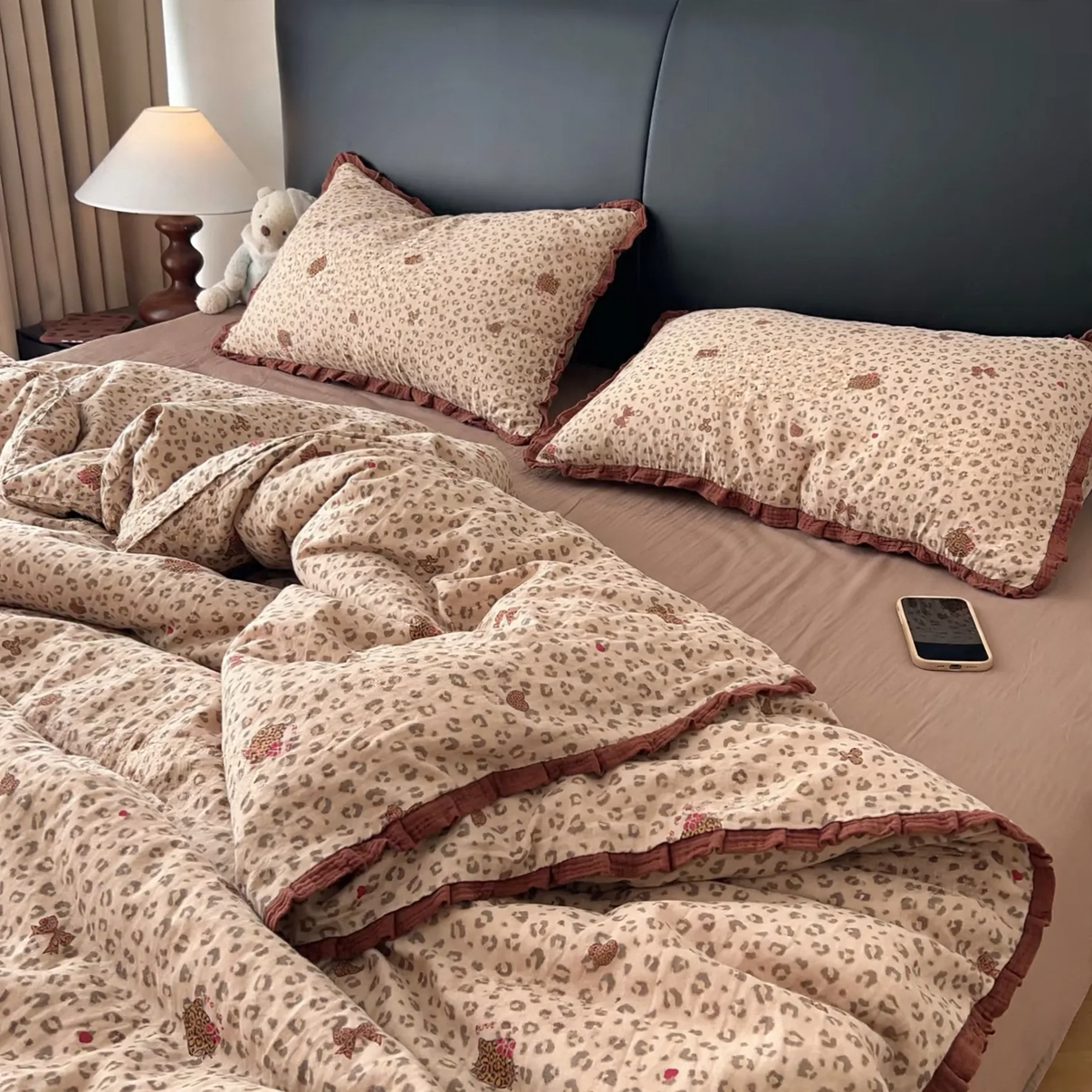 Cotton Bedding Set, 100% Cotton, Double Gauze