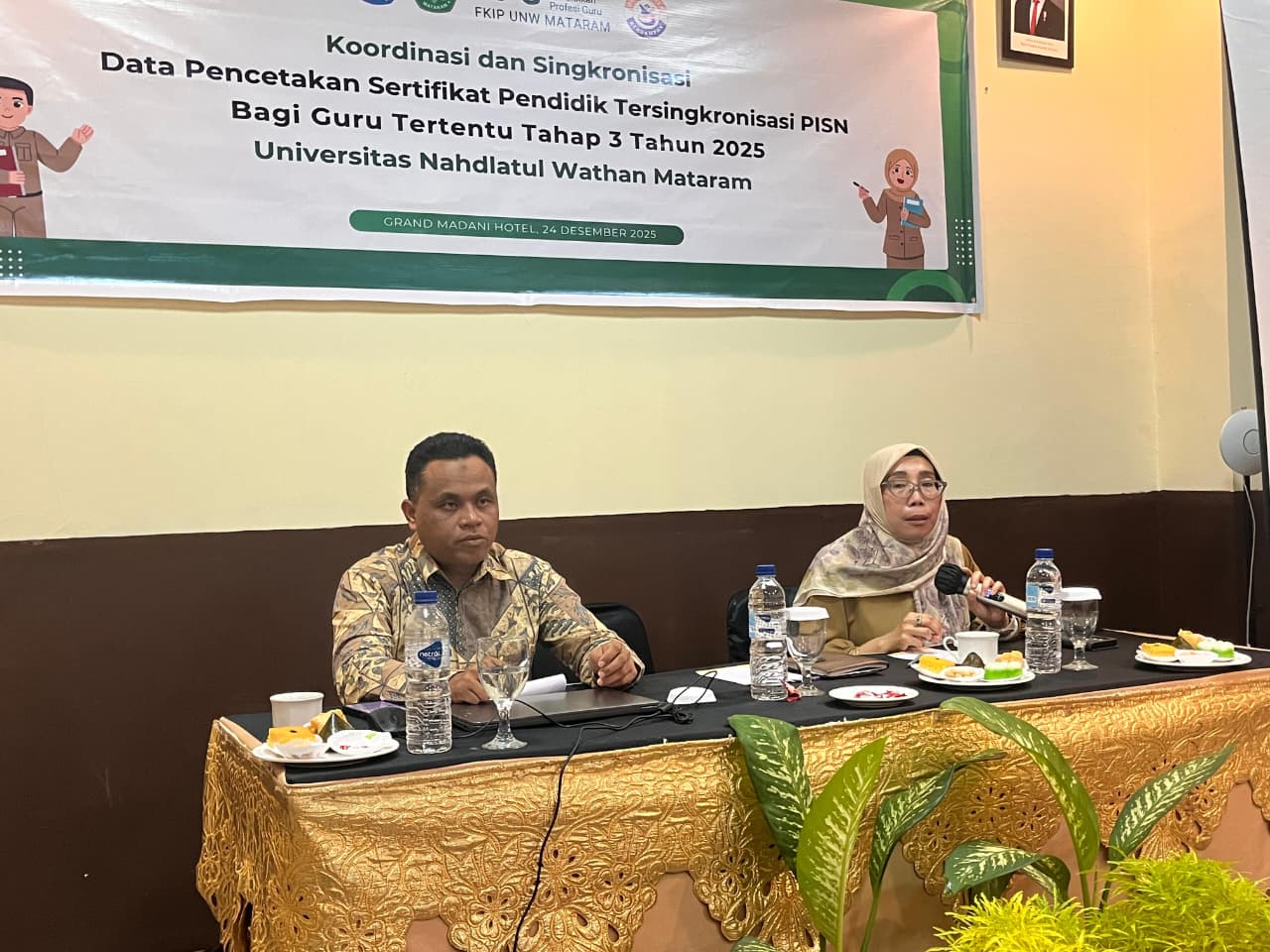 Tingkatkan Kualitas Sertifikasi, UNW Mataram Gelar Rakor Sinkronisasi Data Lulusan PPG Guru Tertentu Batch 3