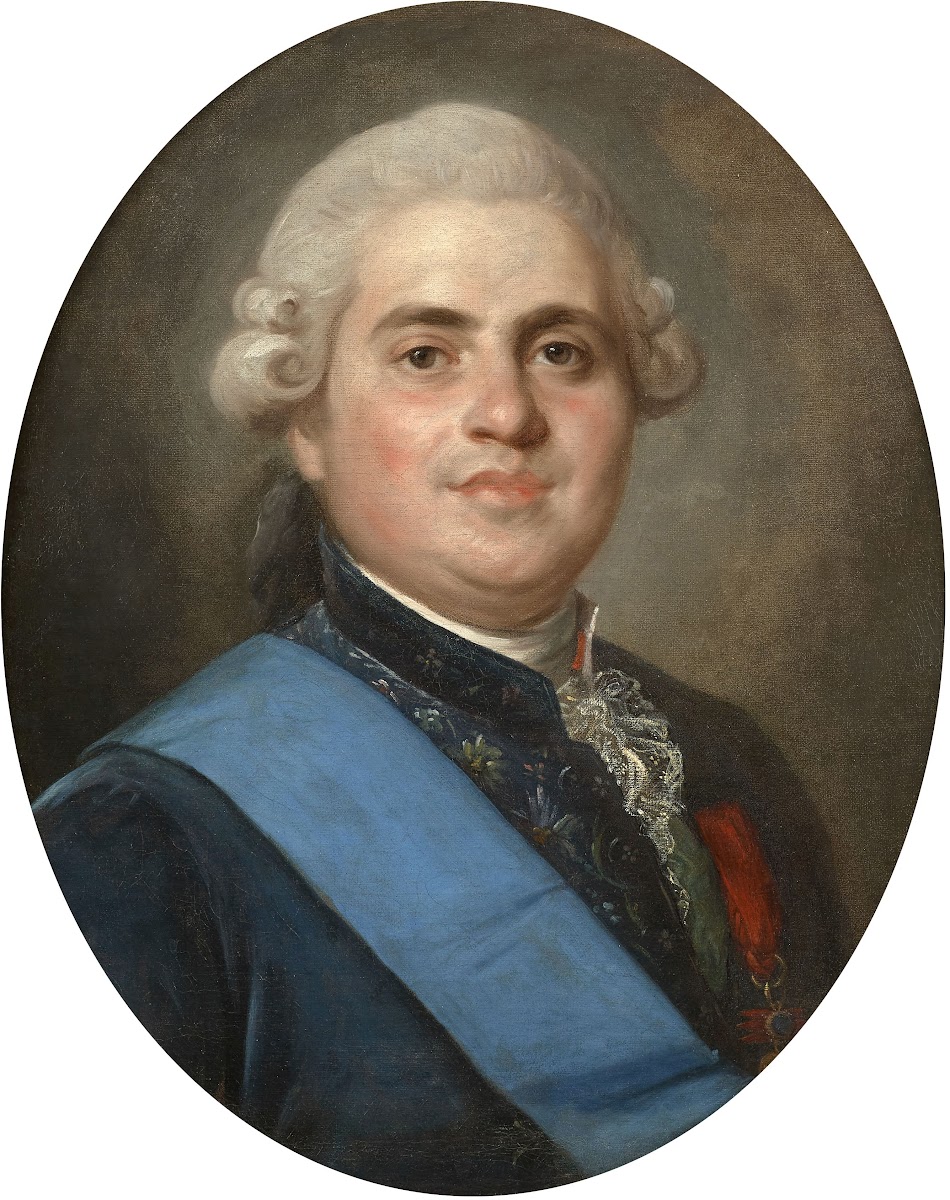 Portrait de Louis Stanislas Xavier de France 1755  1824