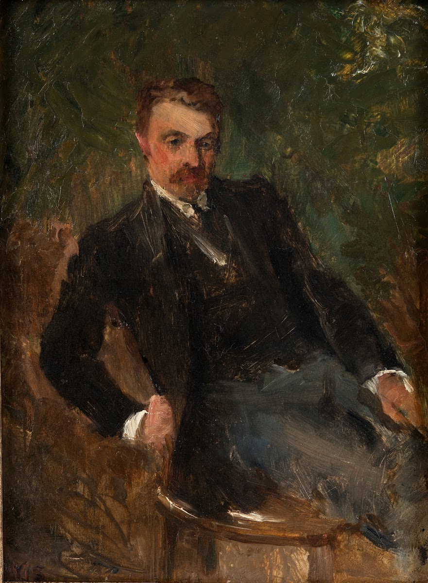 Portrait of Juhani Aho 1890