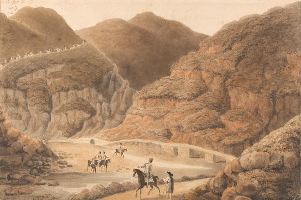 Pass in the Mountains Between Nisa and Villa Velha 1809