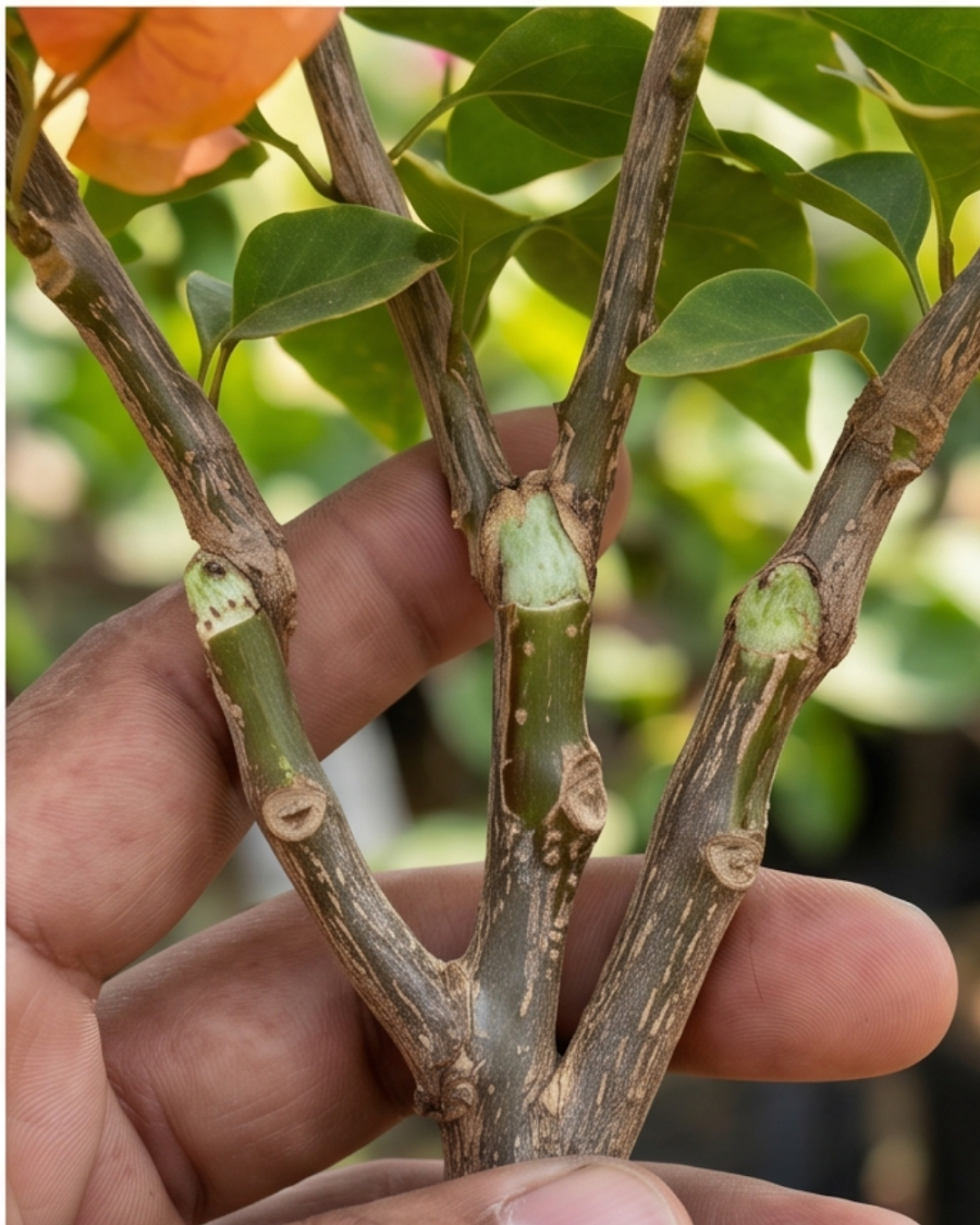 Multi Grafted Bougainvillea Plant (5 Colors in 1) — view 6