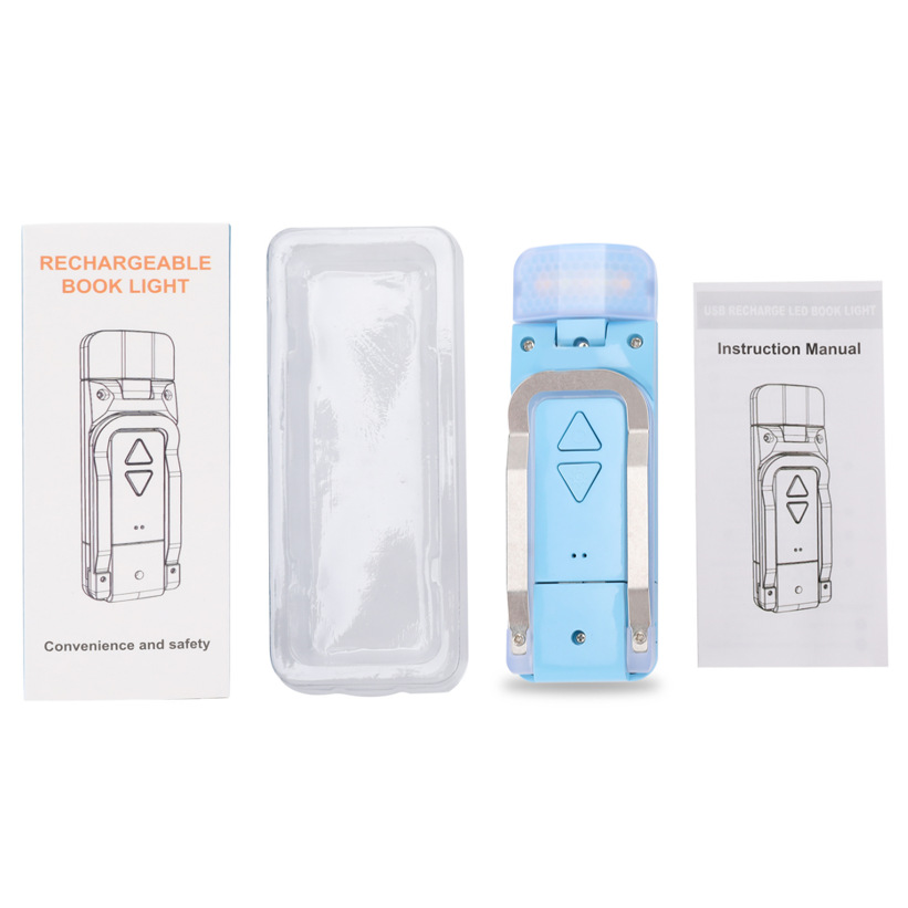 Foldable USB Clip Lamp, compact