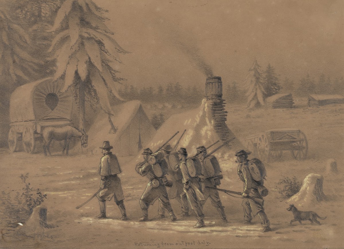 Returning from outpost duty 1861 1876