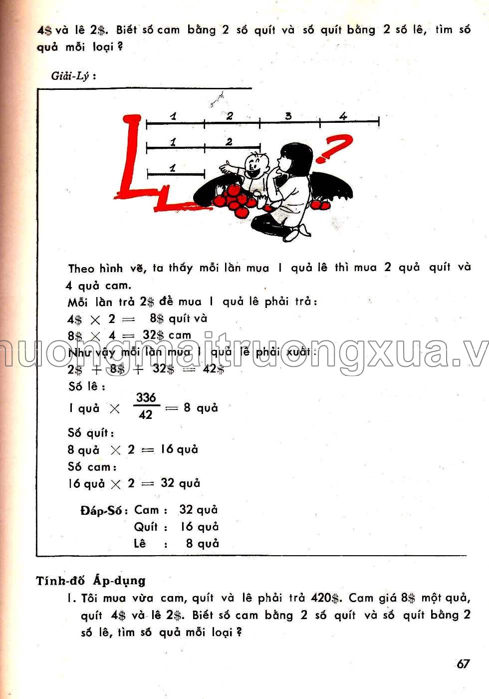 Toán pháp lớp 5 (1970) - Trang 66