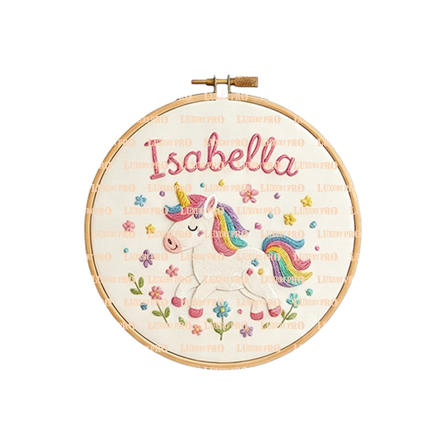 Embroidered Canvas Frame